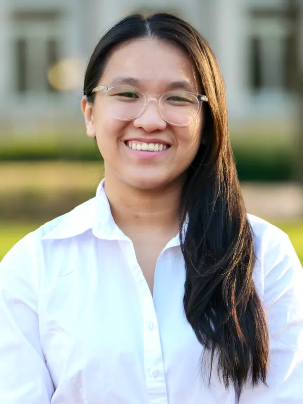 Close-up portrait of a smiling woman